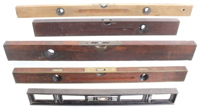 Assorted Makers: Lot Of Five Asst. Spirit Level
