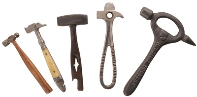 Assorted Makers: Lot Of Five Small Size Hammers