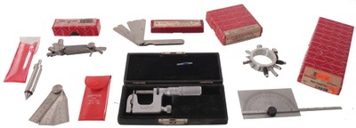 L.S. Starrett Company, Athol, Massachusetts: Seven Extra Clean Machinists' Tools