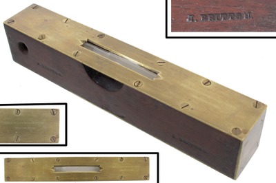 Mulliken & Stackpole, Boston, Massachusetts: Rare 8" Size Bench Level
