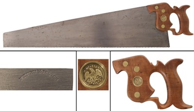 Henry Disston, Philadelphia, Pennsylvania: Early 4 1/2 Point 28" Rip Saw