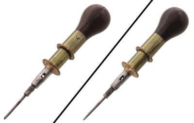 Unmarked: Early Brass Spool Bow Drill