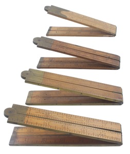 Assorted Makers: Four Uncommon Folding Rules