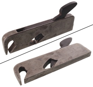 Unmarked: Rosewood Infill Rabbet Plane