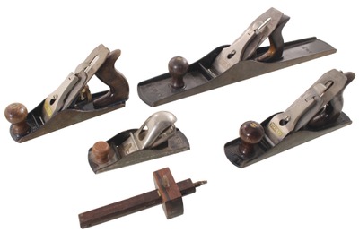 Stanley Rule & Level: Four Clean & Usable Woodworking Planes