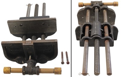 Adjustable Clamp Company, Chicago, Illinois: Jorgenson Brand 4" X 10" Wdwkr. Vise