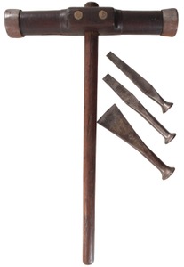 Unmarked: R'wood Head S'wright Caulking Mallet
