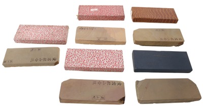 Assorted Makers: Five Asst. Japanese Oilstones