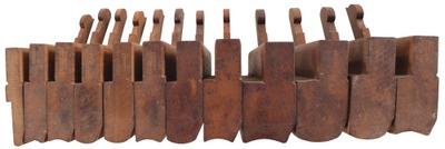 Barry & Way, New York, New York: Partial Set Of H/R Molding Planes