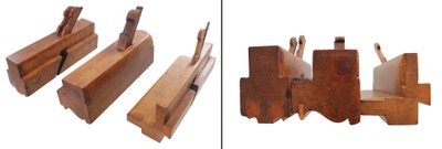 Assorted Makers: Three Spec. Purp. Molding Plane