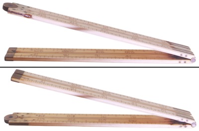 Sampson Aston Maker: Two-Foot, Four-Fold Folding Rule