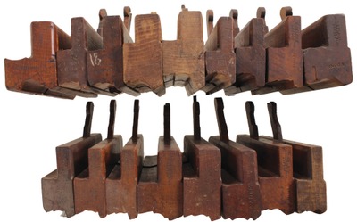 Richard Nelson, 122 Edgeware Road, London, England: Coll. Of Asst. Squareolo Molding Plane