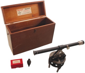 L.S. Starrett Company, Athol, Massachusetts, No. 99 F: Surveyor's Precision Transit
