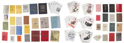 Assorted Makers: Lot Of Reprinted Tool Catalogues
