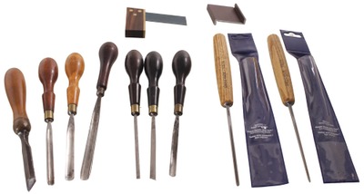 Assorted Makers: Lot Of Extra Clean Carving Tools
