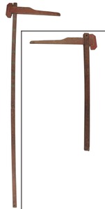 Unmarked: Early Folding Horse Measure Caliper
