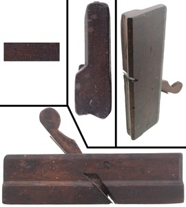 Robert Wooding: Early English Mkr. Hollow Molding Plane