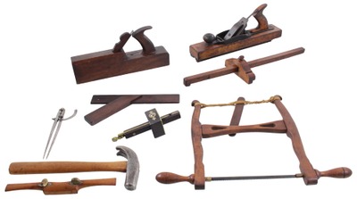 Assorted Makers: Lot Of Sound & Usabl Woodworking Tools