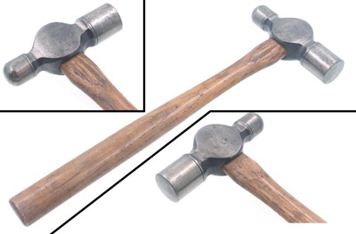 Unmarked: Elegant Shop Made Ball Pein Hammer