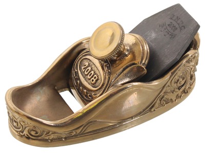 Pacific Northwest Tool Collectors Association: Commemorative Cast Brass Block Plane