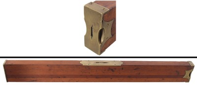 G.A. Bushnell, Sprague, Connecticut: Early Laminated Plumb & Level