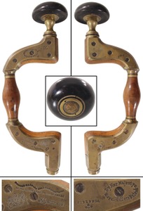 William Marples & Company, Sheffield, England: Rare Beechwood Ultimatum Brace