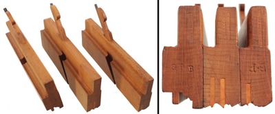 Assorted Makers: Three Clean Complex Molding Plane