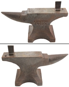 Kohlswa Järnverk, Köping Municipa: Extra Clean Sgl. Horn Swedish Anvil