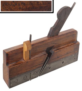 Alex. Mathieson & Son, Glasgow, Scotland: Rare Dovetail Molding Plane