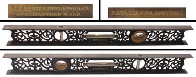 Davis Level & Tool Company, Springfield, Massachusetts, No. 09: Rare Combination Inclinometer & Level