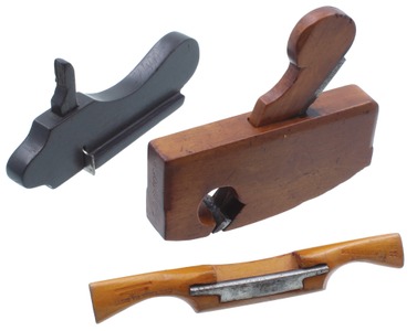 Assorted Makers: Three Small Exotic Wood Woodworking Planes