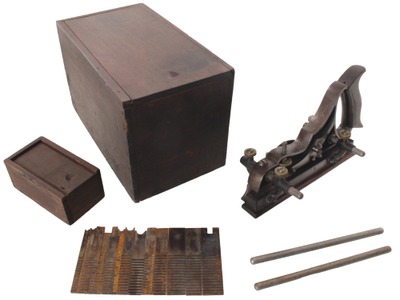Siegley Tool Company, Wilkes Barre, Pennsylvania: Early Patent Combination Plane