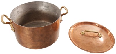 Unmarked: Massive French Copper Stock Pot