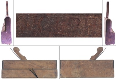 N. Gere, (Preston, Connecticut), No. MPMH: Early Beech Body Ovolo Molding Plane