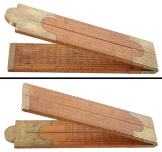 E.A. Stearns & Company, Brattleboro, Vermont, No. 16: Dbl. Arch. Jt. Broad Folding Rule