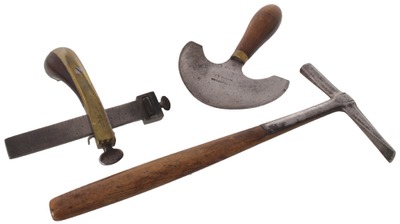 J. English, Newark, New Jersey: Eary Brass Frame Draw Gauge