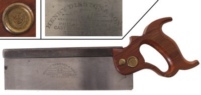 Henry Disston & Sons, Philadelphia, Pennsylvania: Extra Clean 10" Blad Tenon Saw