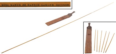 Buss, Thomas O./48 Hatton Garden,: Boxwood & Brass Wantage Rod