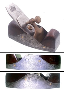 Unmarked: English R'wood Infill Smooth Plane
