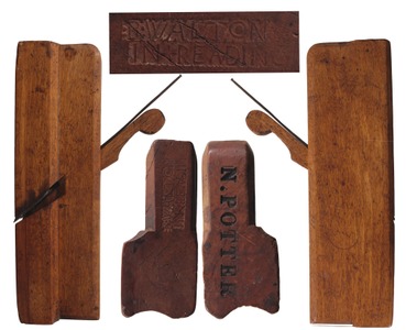 B. Walton/in Reading: Yellow Birch Hollow Molding Plane
