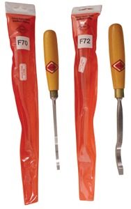 Henry Taylor, Acorn Works, Sheffield, England: Two "Diamic" Brand Lock Mortise Chisels