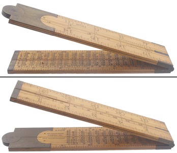 Stanley Rule & Level, No. 81: Two-Foot/Four-Fold Folding Rule