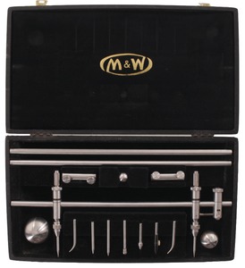 Moore & Wright, Sheffield, England, No. 710: Set Of Precision Beam Trammels