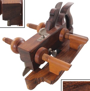 Taber Plane Company, New Bedford, Massachusetts: Rosewood Handled Plow Plane