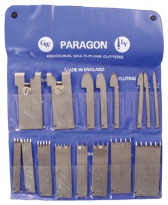 Lee Valley Tools and the Garrett Wade Company: Full Set Of Extra "Paragon" Cutting Irons