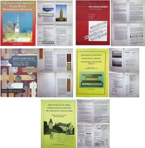 Assorted Makers: Lot Of Slide Rule Reference Books