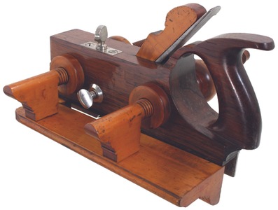 J. Lamb, New Bedford, Massachusetts: Hdld. Rosewood Plow Plane