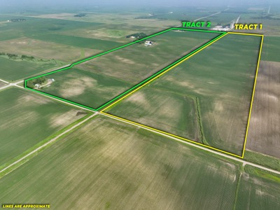 Kossuth County, Iowa 225.58 +/- Acres 2 Tract Farmland Auction image